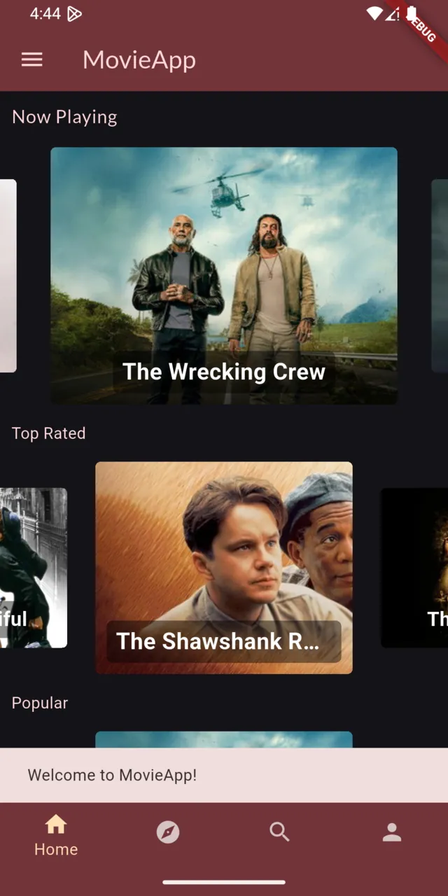 TMDB MovieApp screenshot 1 of 3