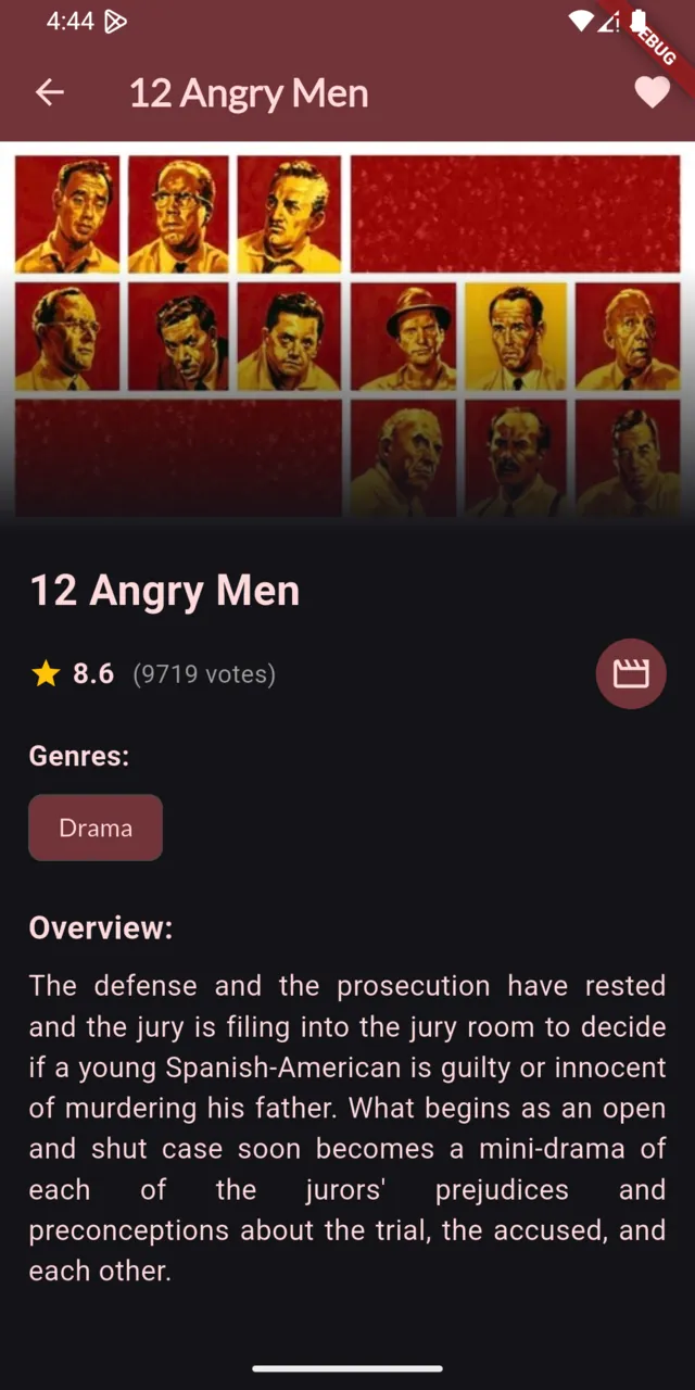 TMDB MovieApp screenshot 2 of 3